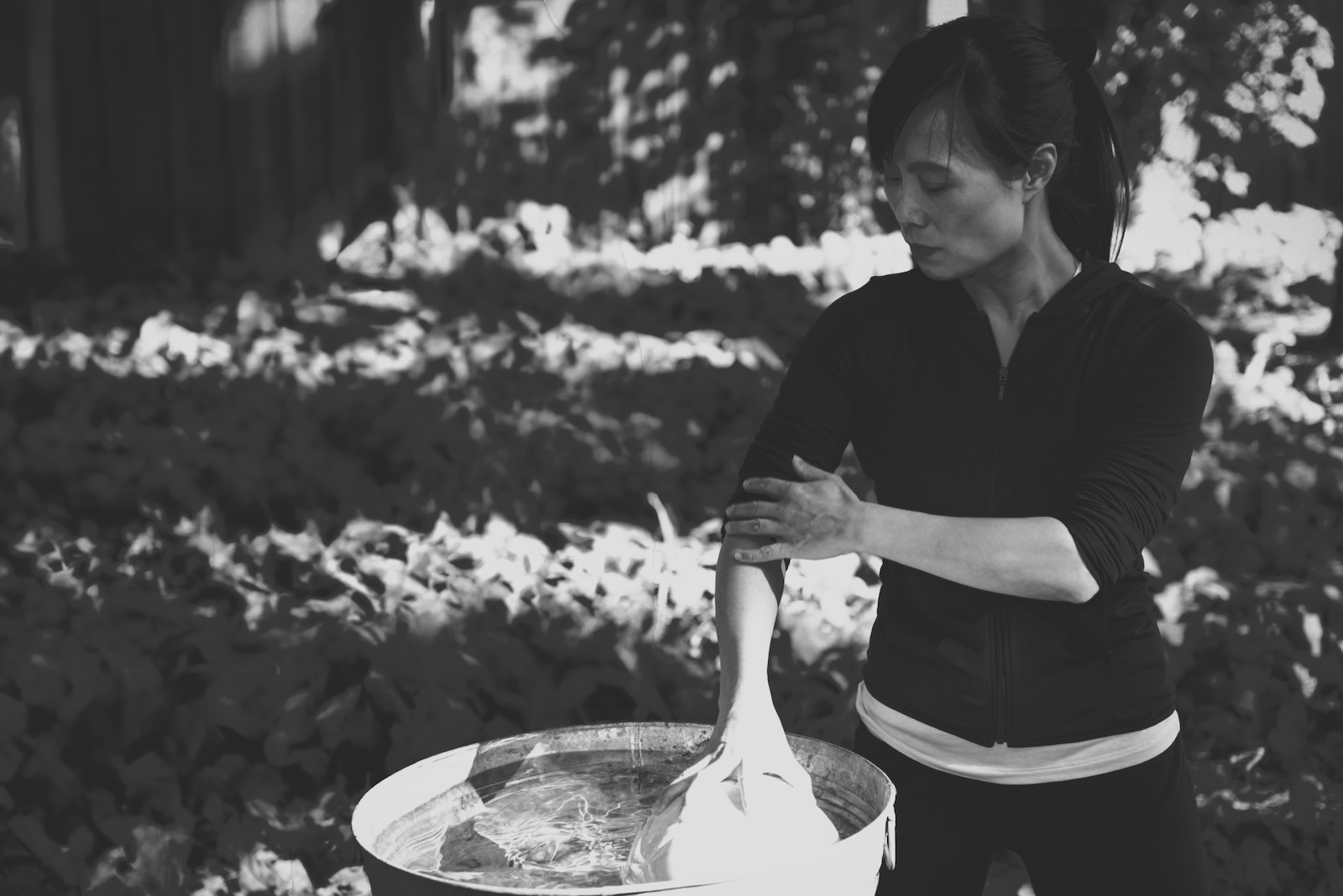 Sifu Donna guiding students